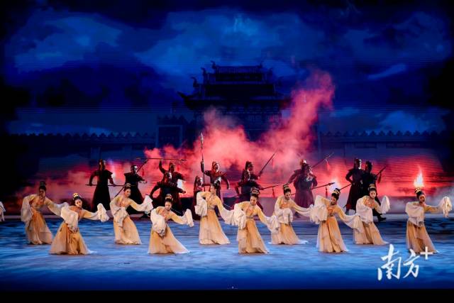 粤剧《决战之燎原》首演剧照。（剧方供图）