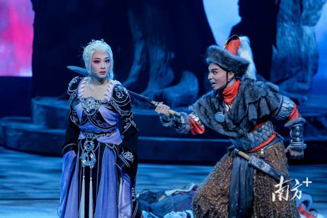 粤剧《决战之燎原》首演剧照。（剧方供图）